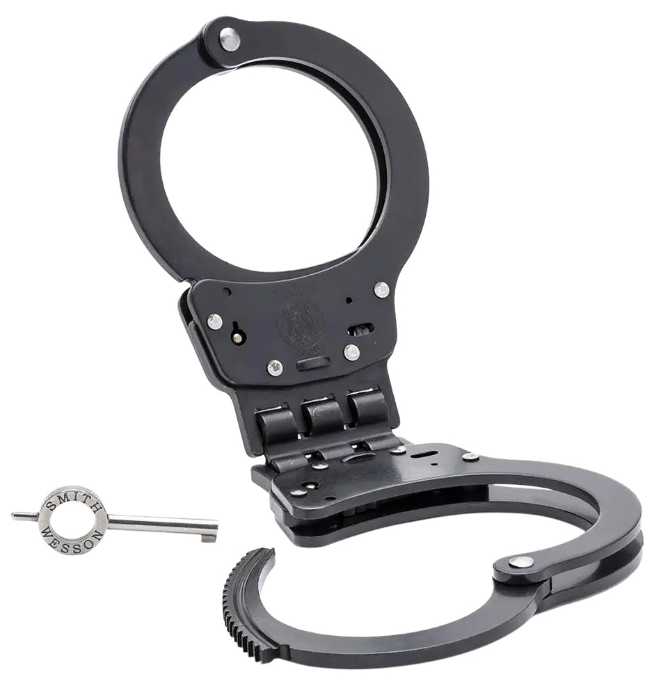 Smith & Wesson 350095 Model 300 Hinged Handcuffs – Blued Steel