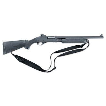 Uncle Mike's Shotgun Tactical Sling with Sewn-In Swivels 1-1/4" Black Nylon