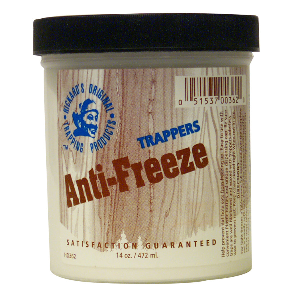 Rickards Trappers Antifreeze Powder 14 oz. for Dirt Hole Sets