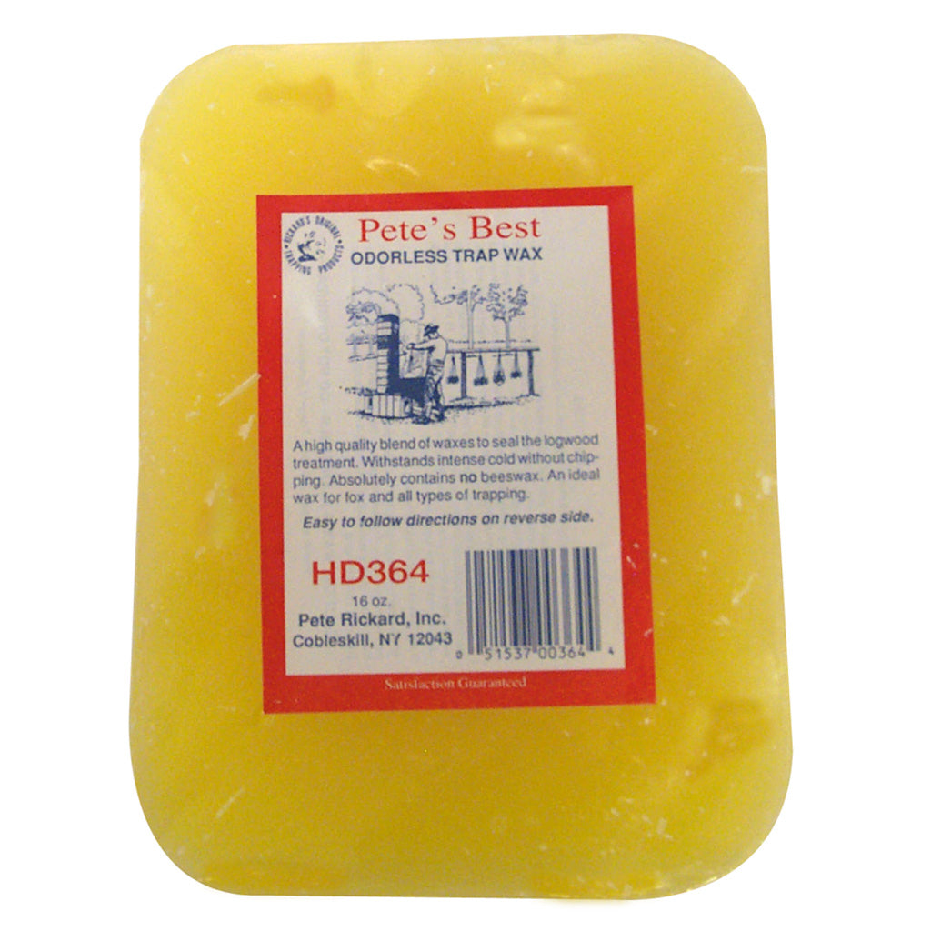 Rickards Pete's Best Trap Wax 1 lb. Logwood Sealer