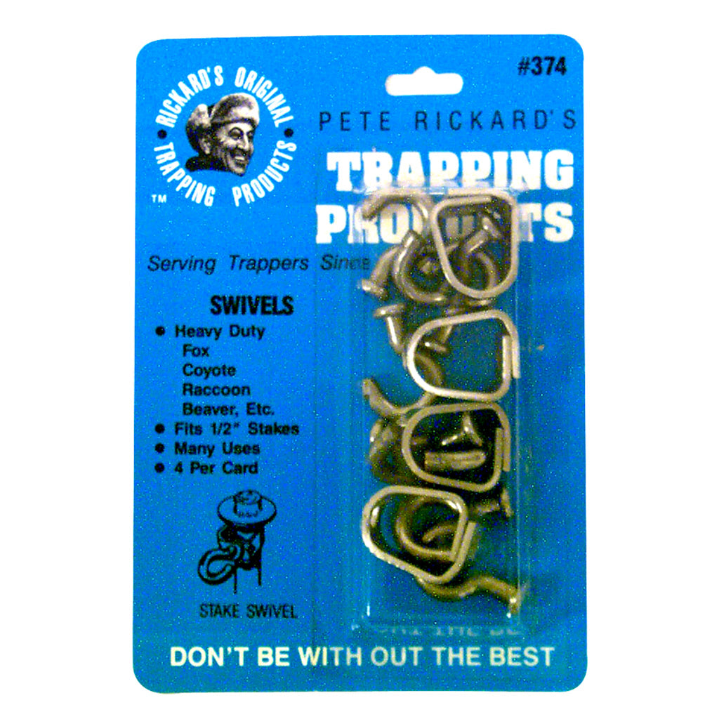 Rickards Trap and Stake Swivels 4 Pack