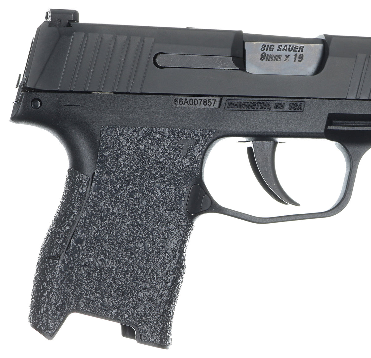 Talon Grips 001R Adhesive Rubber Grip for Sig P320/P250 Compact Medium Module, Black
