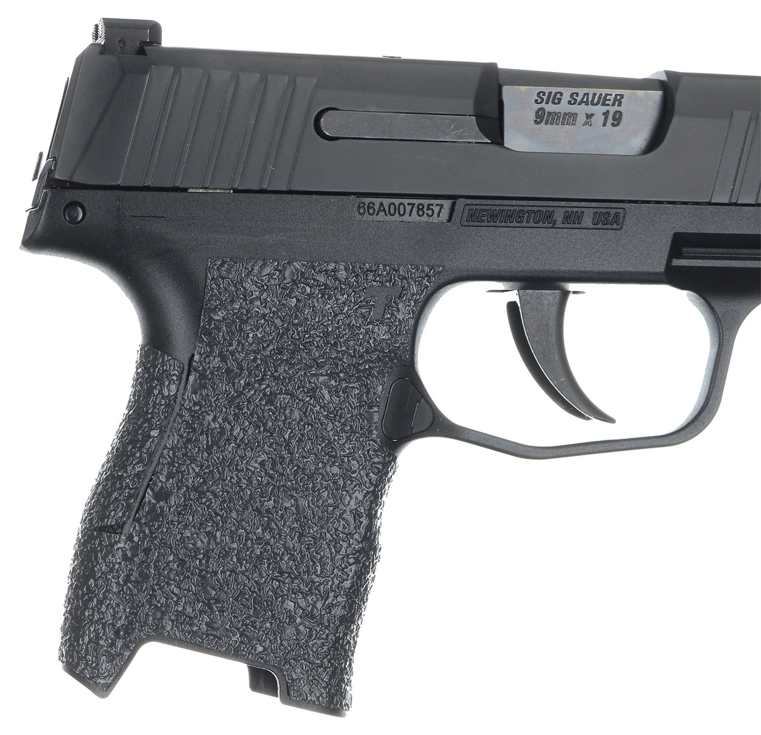 Talon Grips 001R Adhesive Rubber Grip for Sig P320/P250 Compact Medium Module, Black