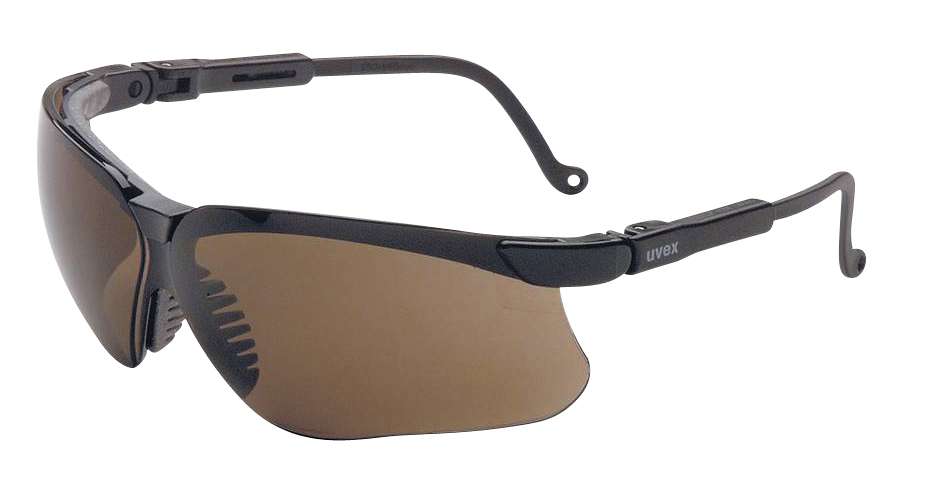 Howard Leight Genesis Anti-Fog Safety Glasses - Black/Espresso