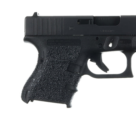 Talon Grips 117R Adhesive Rubber Grip for Glock 26/27/28/33/39 Gen4 w/Medium Backstrap, Black