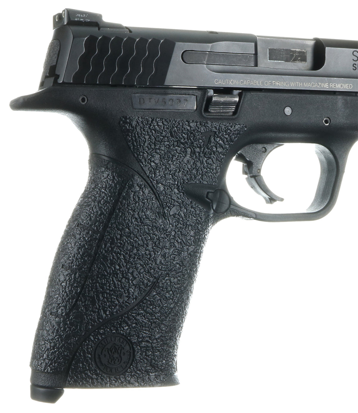 Talon Grips 703R Black Rubber Adhesive Grip for S&W M&P Full Size 22/9/357/40 Small Backstrap