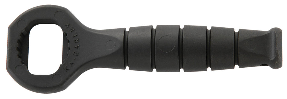 Ka-Bar 9907 Ka-Barley Bottle Opener Black Grilamid Handle USA Made