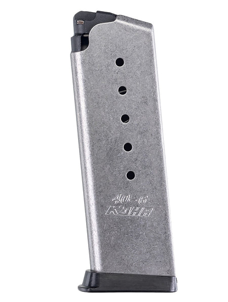 Kahr Arms K420 OEM Stainless 6rd .40 S&W Detachable Handgun Magazine for CW/KP/K