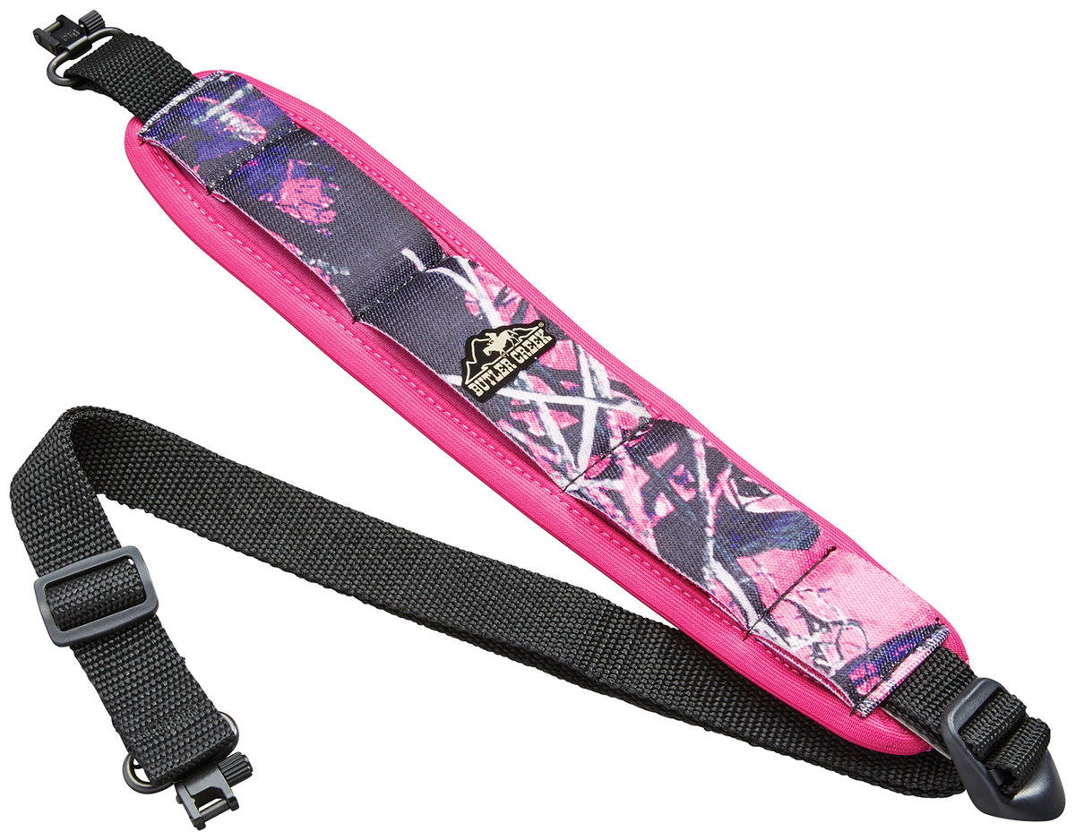 Butler Creek 181010 Comfort Stretch Muddy Girl Neoprene Rifle Sling with QD Swivel
