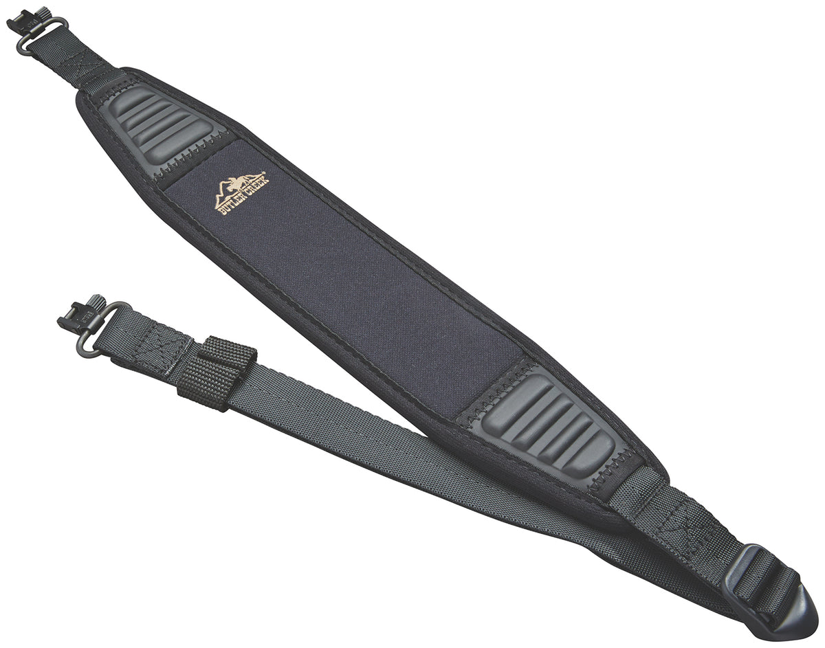 Butler Creek 23616 Rhino Rib Black Nylon Padded Rifle and Shotgun Sling Universal Fit