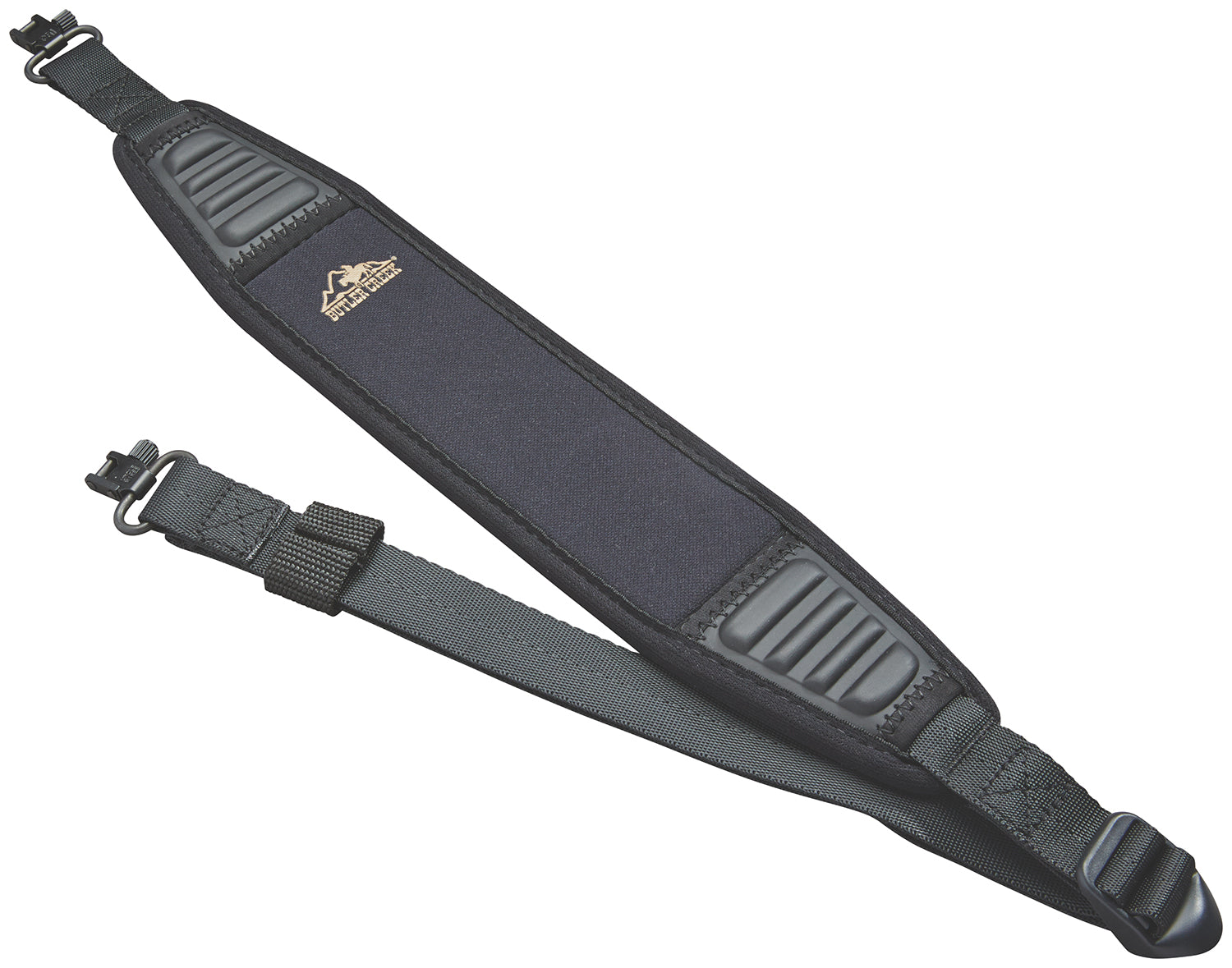 Butler Creek 23616 Rhino Rib Black Nylon Padded Rifle and Shotgun Sling Universal Fit