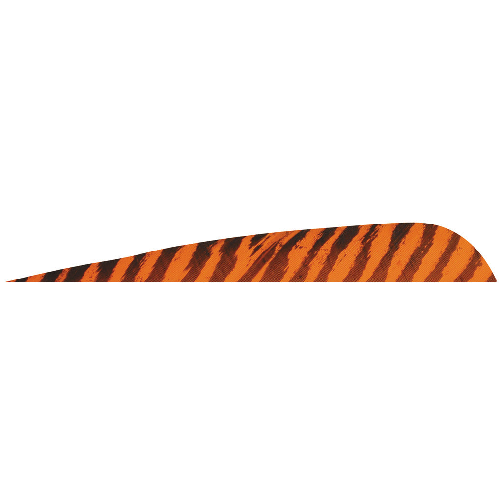 Gateway Barred Feathers Chartreuse 4 in. Right Wing 50-Pack Arrow Fletching