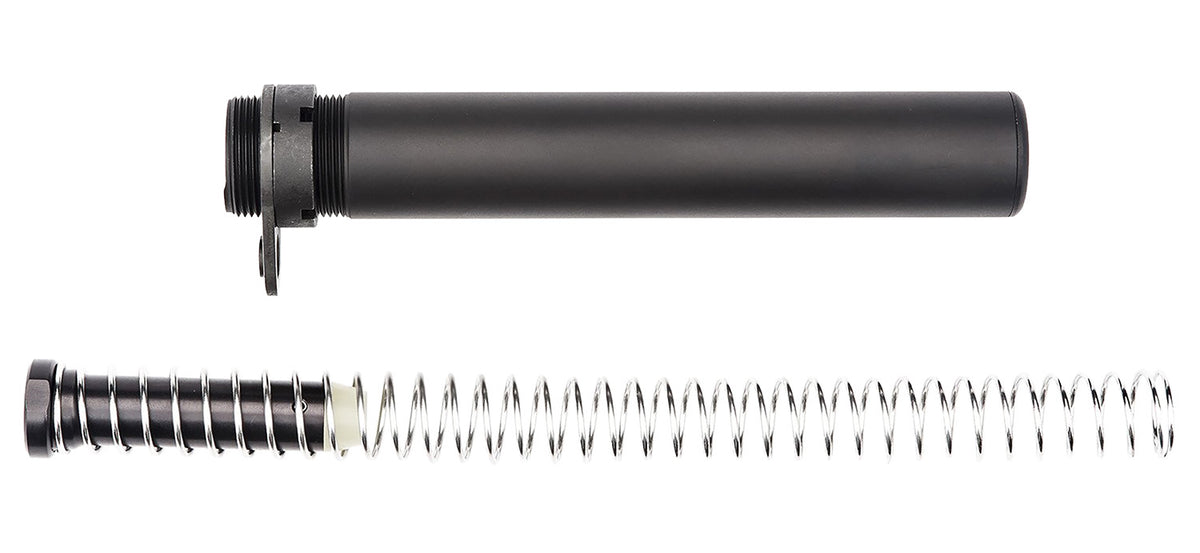 Spikes SLA500P Pistol Buffer Tube Black Hardcoat Anodized 7075-T6 Aluminum with QD Socket