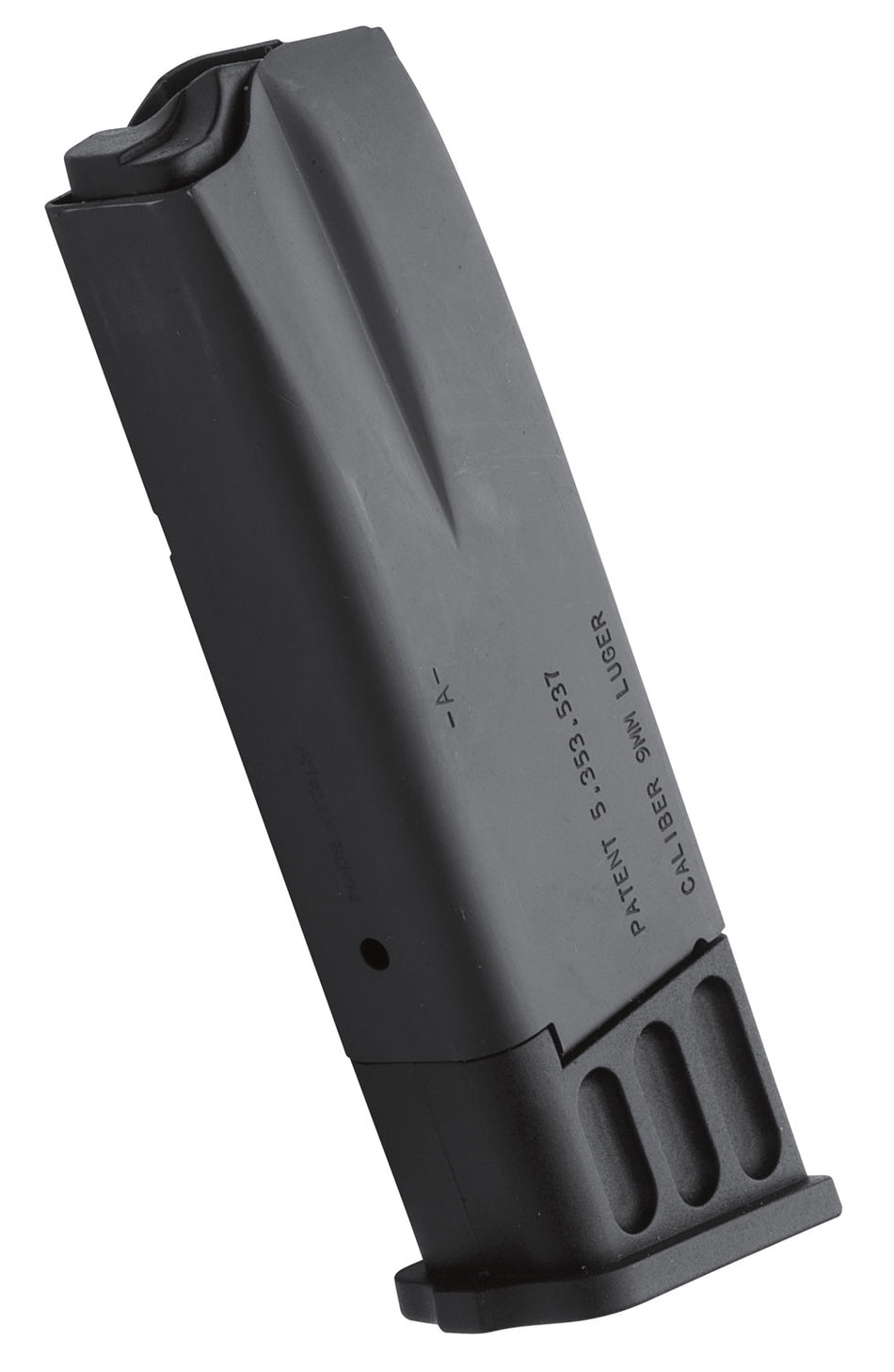 Browning 112050193 Hi-Power 10rd Double Stack 9mm Luger Black Steel Magazine