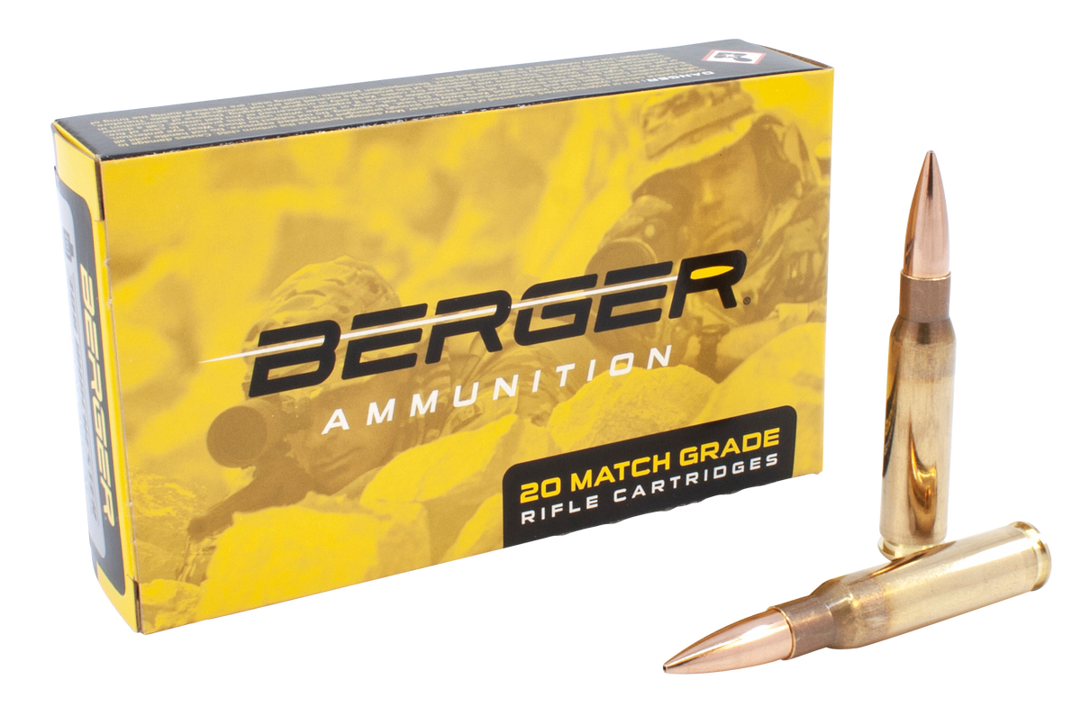 Berger Bullets 60010 Tactical 175 Grain .308 Win / 7.62x51mm 2668 fps
