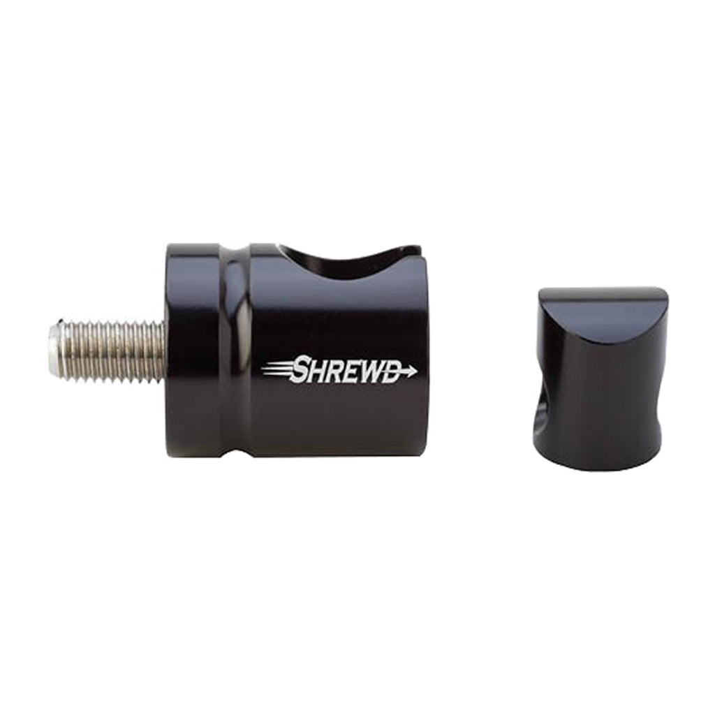 Shrewd Quick Disconnect Stabilizer Mount Gloss Black Straight