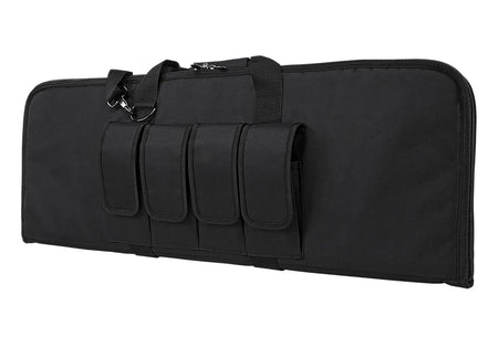 NcStar VISM Carbine Case 36 Inch Black PVC Nylon Lockable Zippers Mag Pouches
