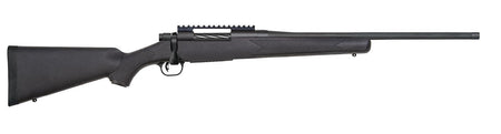 Mossberg 28233 Patriot Carbine 6.5 PRC 5+1 20" Matte Blued Threaded Bull Barrel, Matte Blued Picatinny Rail Receiver, Black Fixed Synthetic Stock
