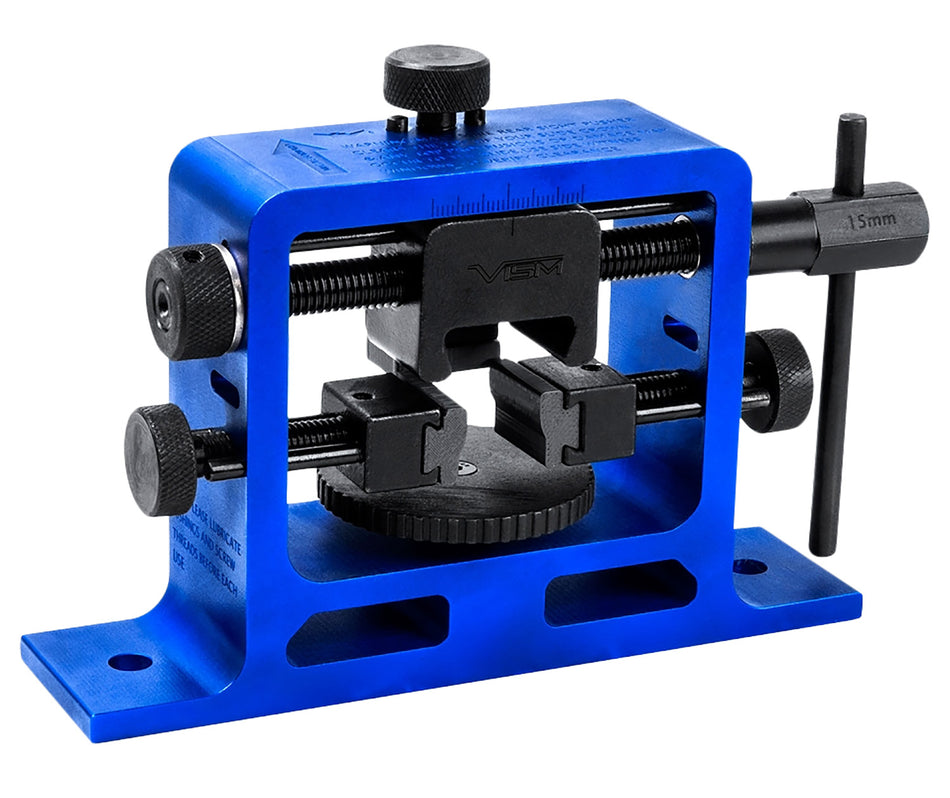 NcStar VTUPRS Universal Pistol Rear Sight Pusher Tool Black/Blue Steel/Aluminum