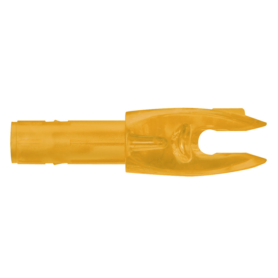 Easton 5mm X Arrow Nocks Yellow 12 Pack