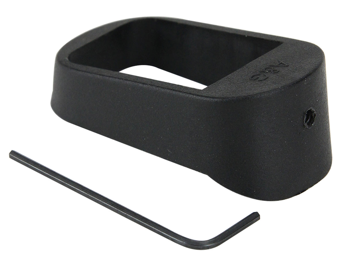 Pachmayr 03850 Mag Sleeve for Glock 17/22/31 Mags to Fit Glock 19/23/32 Black Polymer