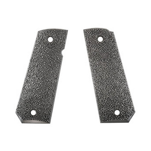 Ergo XT Tapered Bottom Grip 1911 Aggressive Textured Hard Rubber Black