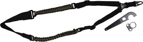TOC Tactical Paracord Single Point Sling with Adapter and Wrench