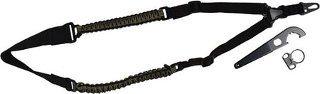 TOC Tactical Paracord Single Point Sling with Adapter and Wrench