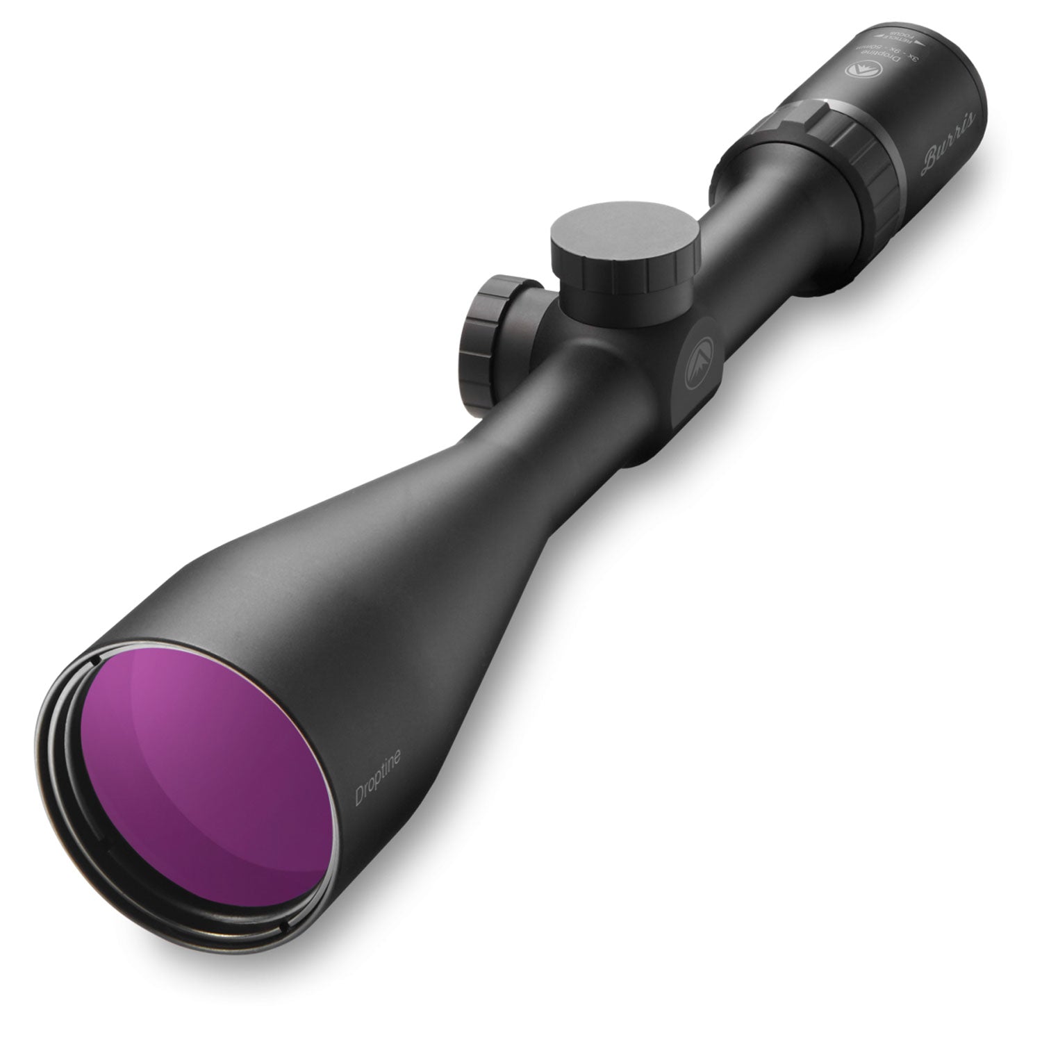 Burris Droptine 3-9x 50mm Rifle Scope 1" Tube Black Matte Ballistic Plex Reticle