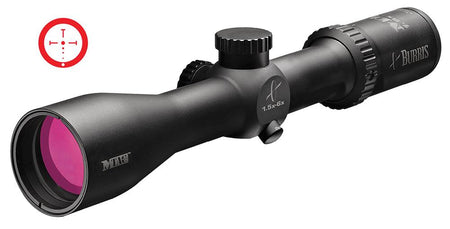 Burris 200429 MTAC 1.5-6x42mm Illuminated Ballistic CQ Scope 30mm Tube Black Matte SFP