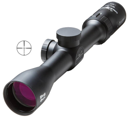 Burris Droptine 2-7x 35mm Rifle Scope 1" Tube Black Matte Ballistic Plex Slug SFP