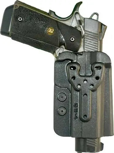 Comp-Tac QB OWB Kydex Holster Size 4 for 1911 Right Hand Black
