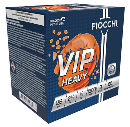 Fiocchi  28 Gauge 2.75 in / 2.75 in #8 3/4 oz
