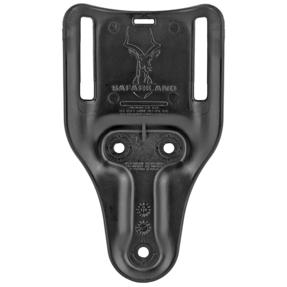 Safariland 6070UBL-2-2 Mid Ride Universal Belt Loop Adapter Black