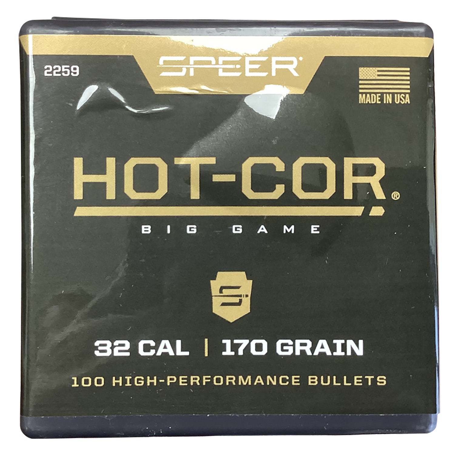 Speer Hot-Cor .32 Caliber 170 Grain SPFN Reloading Projectiles