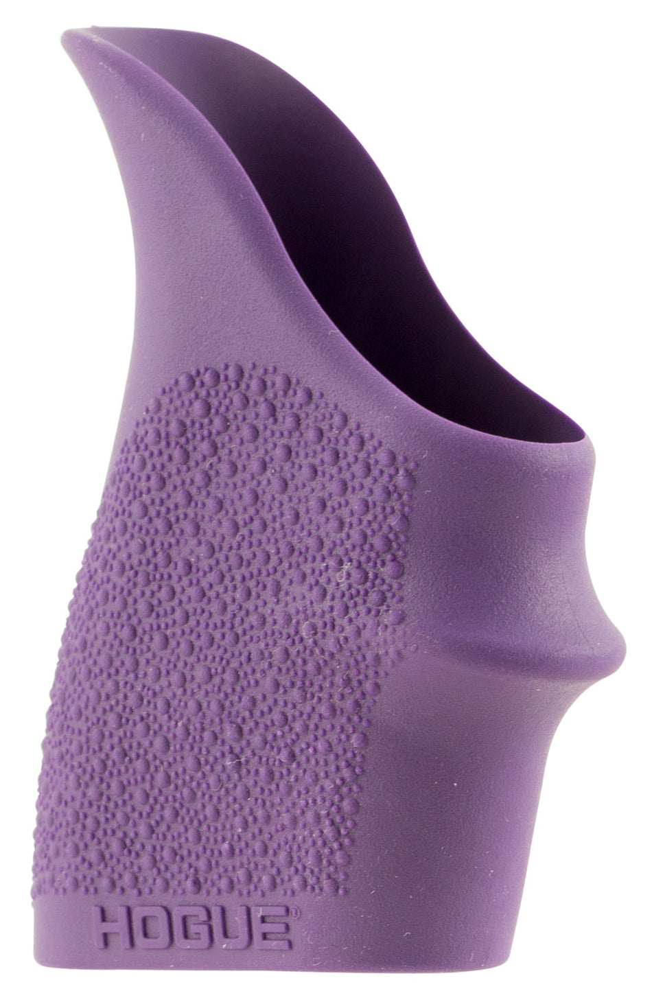 Hogue HandAll Beavertail Grip Sleeve Purple Textured Rubber for Glock 26, M&P Shield & Ruger LC9