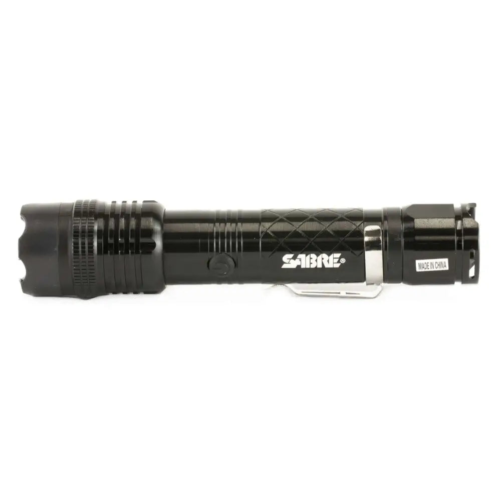 SABRE Stun Gun with Integrated Flashlight and Holster