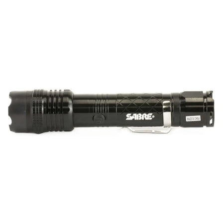 SABRE Stun Gun with Integrated Flashlight and Holster