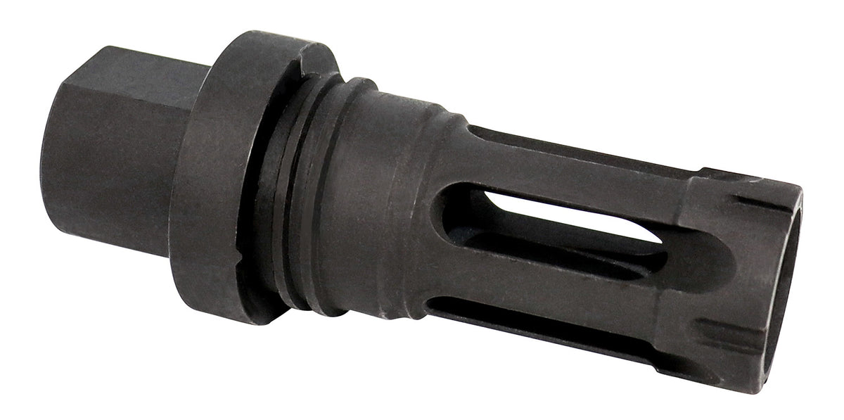 Yankee Hill 4302AKA Phantom QD Flash Hider Black Steel M14x1 LH Threads for 30 Cal AK-Platform