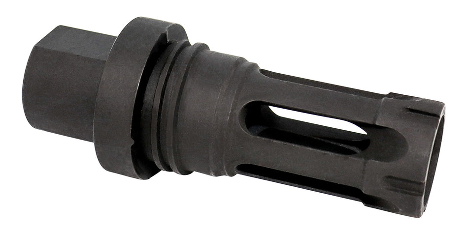 Yankee Hill 4302AKA Phantom QD Flash Hider Black Steel M14x1 LH Threads for 30 Cal AK-Platform