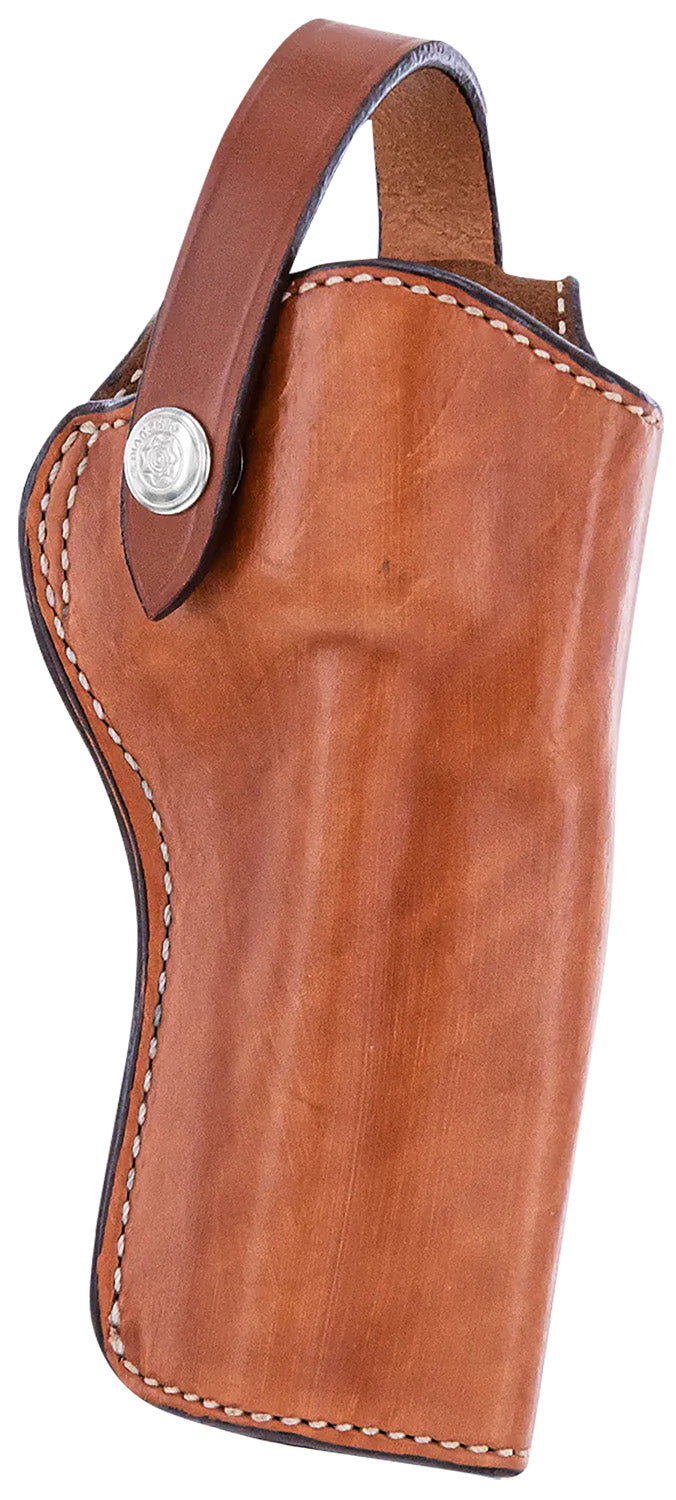 Bianchi 10045 1L Lawman Western OWB Holster Size 01 Tan Leather Belt Loop Fits Colt New Frontier/Peacemaker 6.5in