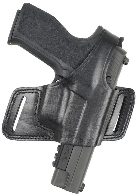 Bianchi Black Widow OWB Holster Size 01 Black Leather Belt Slide Right Hand for S&W J Frame/Taurus 85/Charter Arms Undercover