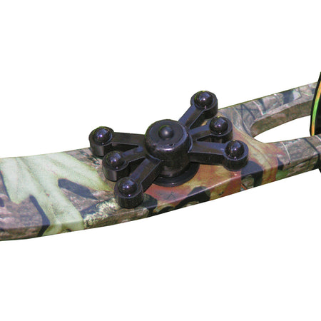 BowJax MonsterJax Solid Limb Dampeners Black 2 pk.