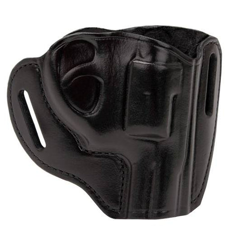 Bianchi Remedy Holster for Ruger LCR 38 Leather Black