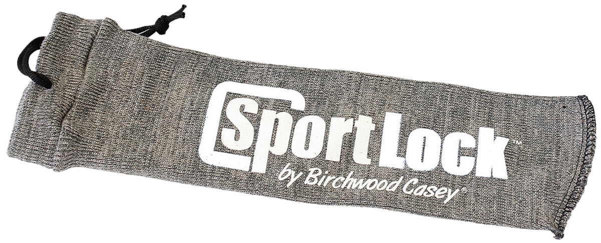 Birchwood Casey SportLock Silicone Gun Sleeve 15" Gray Cotton Corrosion Resistant Protection
