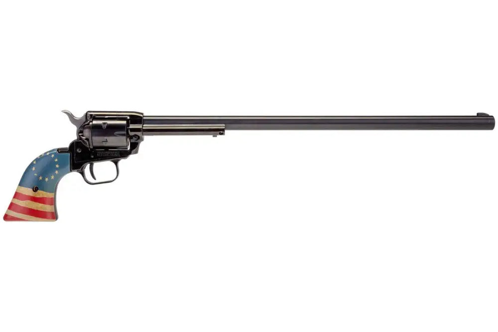 Heritage Rough Rider .22LR 16" Blue Barrel Betsy Ross Flag Grips
