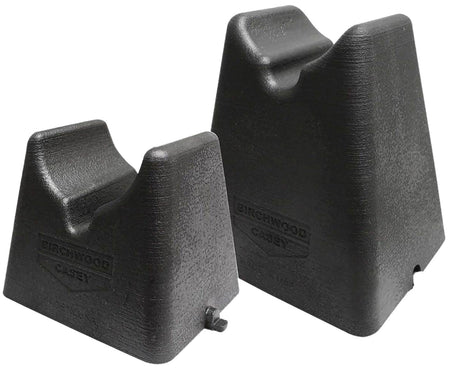 Birchwood Casey 48202 Nest Rest 2-Piece Shooting Rest Stackable Soft Rubber Small and Large