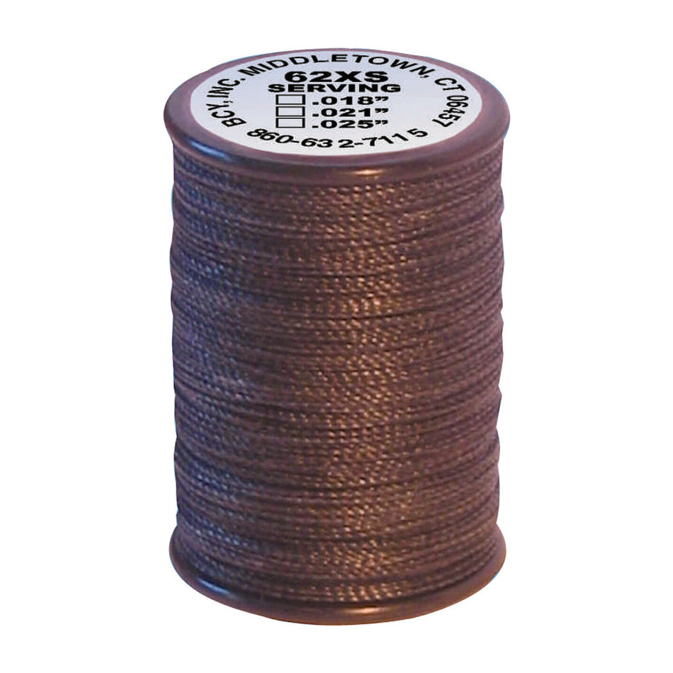 BCY 62XS Braided Center Serving Black .025 60 yds.