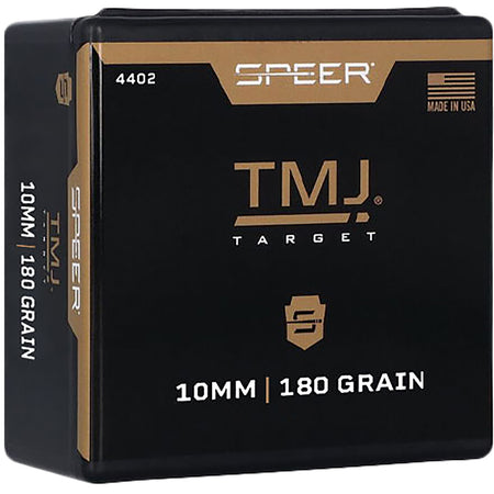 Speer #4402 40 Cal 180gr Total Metal Jacket Component Bullets Box of 100
