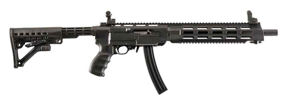 Archangel AA556REX AR-15 Style Conversion Stock Black Synthetic 6-Position with Picatinny Rails for Ruger 10/22
